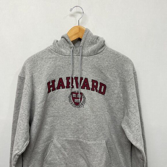 Champion Harvard University Pullover Hoodie Sweatshirt Size Medium B355 -7 - Picture 11 of 16